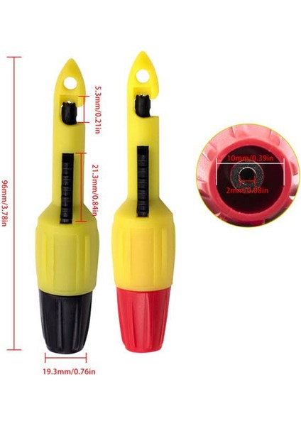 6 Adet Yalıtım Teli Piercing Delinme Probu Testi Kanca Klipleri 2mm Soket ile Otomotiv Araba Tamir (Yurt Dışından)