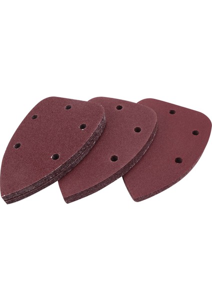 Palm Sander Için 30 Adet 60 + 80 + 120 Grit Zımpara Sayfaları Disk Zımpara Kağıdı (Yurt Dışından)
