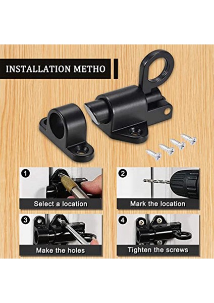 Otomatik Sürgülü Kilit, Kapı Kilidi, 3 Adet Vidalı Yaylı Pencere Kilidi, Ahşap Kapılar, Dolap Kapıları, Bahçe Kapıları (Yurt Dışından) indirimleri
