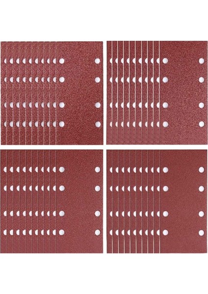 40 Parça Zımpara Kağıdı Seti Zımpara Kağıdı Pedleri Delikli 8 Çeşitli Tane Boyutu 40/60/80/120 Eksantrik Zımpara Makineleri Için (Yurt Dışından)