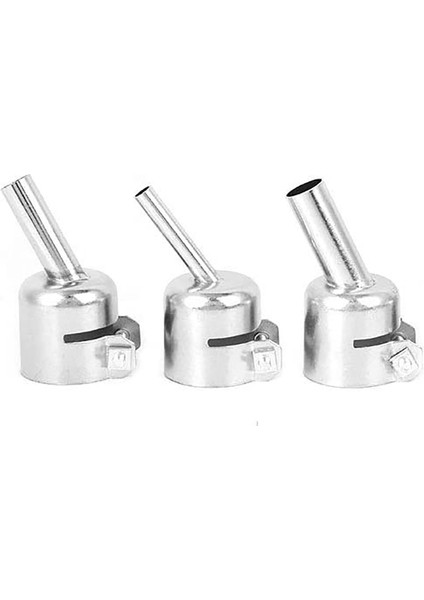 3 Adet 45 Derece Sıcak Hava Nozulları 7/8/10MM Kavisli Nozullar 850 Sıcak Hava Lehimleme Istasyonu Için Değiştirilebilir (Yurt Dışından)