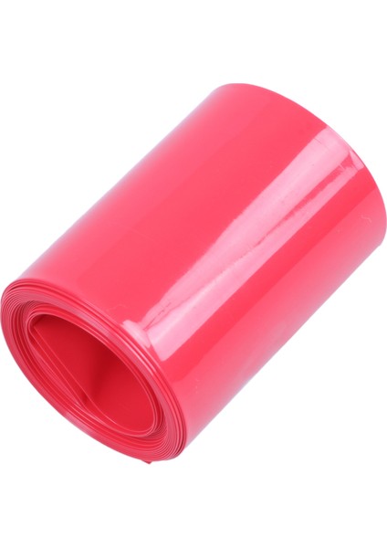 2m 50MM Genişlik Pvc Isıyla Daralan Sarma Borusu Kırmızı, 2 x 18650 Için (Yurt Dışından)