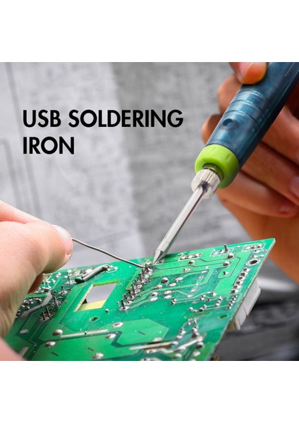 USB Elektrikli Havya 5 V Alçak Gerilim Elektrikli Havya Takım Havya Havya Aracı (Yurt Dışından)