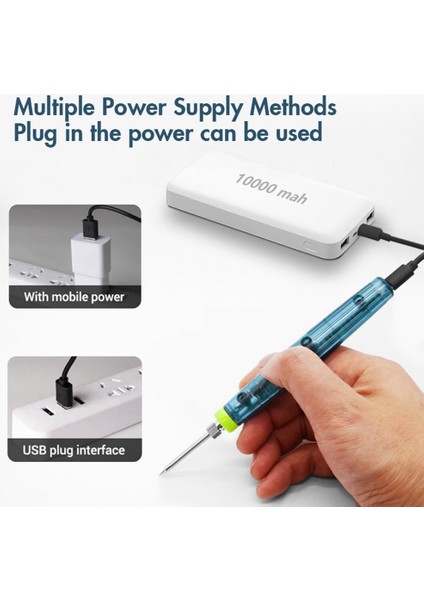 USB Elektrikli Havya 5 V Alçak Gerilim Elektrikli Havya Takım Havya Havya Aracı (Yurt Dışından)