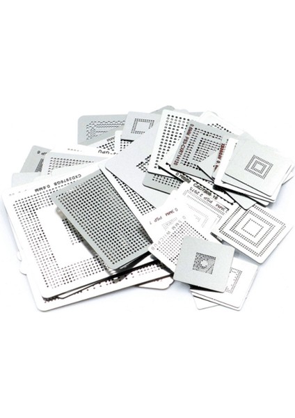 47 Adet/takım Oyun Konsolları Doğrudan Isıtma Bga Stencil + Bga Jig Bga Reball Kiti Için 360CPU Ps3-Cpu Gpu CXD2949CGB,МНОГОЦЕЛЕВОЙ Пакет (Yurt Dışından)