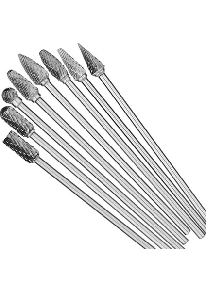 40 Adet 4 Inç Uzun Çift Kesim Tungsten Katı Karbür Döner Çapak Seti 1/8 Inç (3mm) Shank Büküm Matkap Ucu Döner Aletler Için (Yurt Dışından) fırsatları