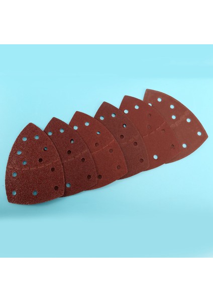 60 Adet Fare Zımpara Kağıdı Üç Köşeli Zımpara Sayfaları Psm Çok Zımpara Makinesi Için, 11 Delik Çeşitli Irmik 40/60/80/120 (Yurt Dışından) fırsatları