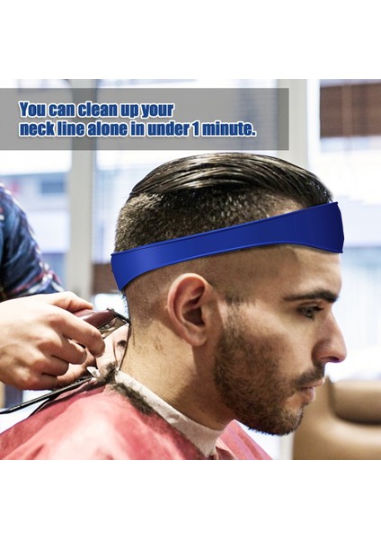 2pcs Dıy Ev Saç Modelleri Solmaya ve Konik Saç Kesme Kavisli Silikon Saç Kesimi Bandı Siyah (Yurt Dışından) modelleri