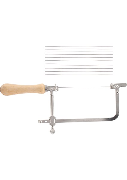 Başa Çıkma Testere Çelik Çerçeve ve 12 Adet Çap 1mm Tel Testere, Ahşap, Metal, Plastik Vb. Için Hassas Kesim. (Yurt Dışından) fiyatları