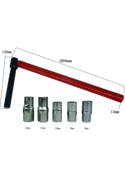 Soket Anahtarı Musluk Anahtarı Seti 8-13MM Tesisatçı Manuel Aracı Musluk Bakımı (Yurt Dışından) indirimleri