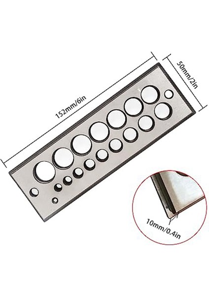 16 Delikli Metrik Çelik Ahşap Pim Üretim Panosu Ahşap Pim Üretimi ve Işleme Pratik Ağaç Işleme Aletleri,многоцелевой Пакет (Yurt Dışından) fırsatları
