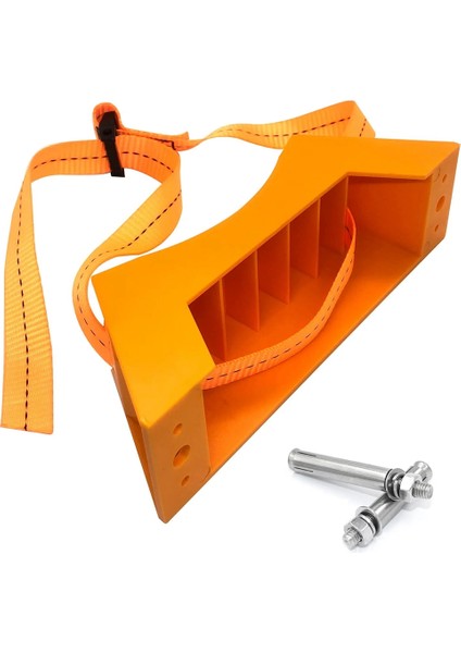 Adet Propan Tankı Tutucu Silindir Duvara Monte Braket Gaz Silindiri Braketi Dayanıklı Abs Gaz Silindiri Vidalar ile Turuncu (Yurt Dışından) fırsatları