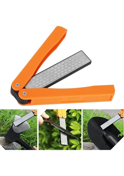 Çift Taraflı Elmas Bileyici, El Tipi Ince Kaba Diafold Bıçaklar Bileme Taşı 400/600 Grit Siyah (Yurt Dışından) fiyatları