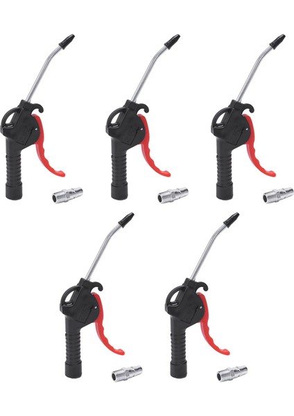 5x 1/4 Bsp Yüksek Basınçlı Metal Meme Hava Üfleme Üfleyici Temizleyici Silgi Tabancası (Yurt Dışından)
