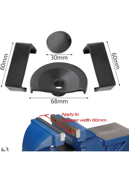 Adet/takım 60MM Tezgah Mengenesi Lastik Pedi 360 Derece Masa Yardımcısı Koruyucu Pedleri Tezgah Kelepçesi Kaymaz Mat Kelepçe Aksesuarları (Yurt Dışından) modelleri