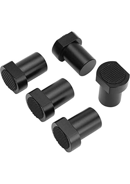 5 Paket Tezgah Köpek Ağaç Işleme Kelepçe Masa Durdurma Pedsiz 20MM Köpek Deliği Alüminyum Alaşımlı,многоцелевой Пакет (Yurt Dışından)