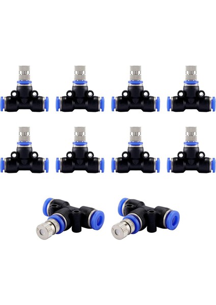 Misting Nozul Kiti 1/4-Inç Nozullu Sprey Soğutma Cihazı Konnektörleri Dış Mekan Su Mister Soğutma Sistemi Için 20 Adet (Yurt Dışından) fiyatları