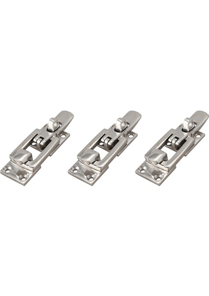 3X316 Paslanmaz Çelik Tekne Kapı Kilidi Mandalı Yakalama Anti-Çıngırak Raptiye Kelepçe 70MM Deniz Donanımı (Yurt Dışından)