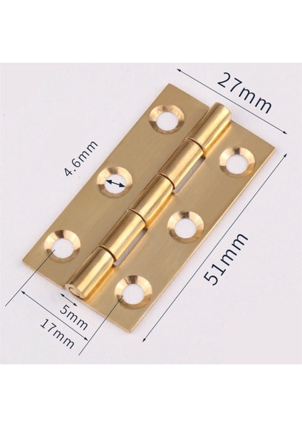 8 Parça Prinç Kalça Menteşe 5.1 cm Dolap Kapaklarına Uygun, Gövde Yuvarlak Köşe Zıvana Vidalı Pirinç Menteşeler (Yurt Dışından) fiyatları