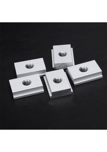 10 Adet M8 T-Track Slider Sürgülü Somun Alüminyum Alaşımlı T Yuvası Somun Ağaç Işleme Aleti Jigs Vida Yuvası Bağlantı Elemanı (Yurt Dışından)