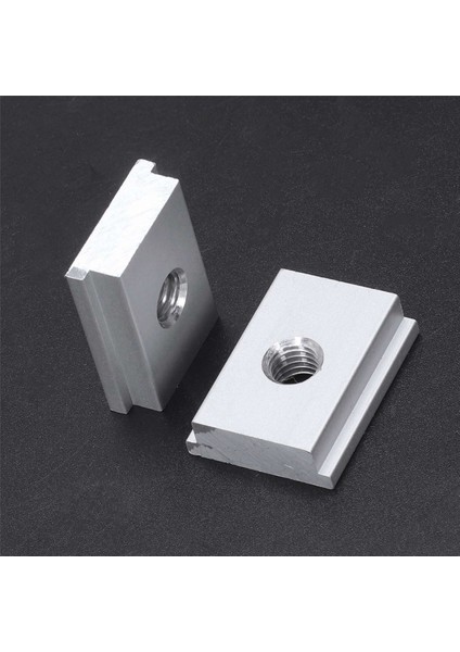 10 Adet M8 T-Track Slider Sürgülü Somun Alüminyum Alaşımlı T Yuvası Somun Ağaç Işleme Aleti Jigs Vida Yuvası Bağlantı Elemanı (Yurt Dışından)