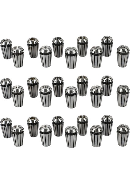 30 Adet/takım Ultra Hassas ER16 1-10 mm Yaylı Yüksük Seti Cnc Freze Torna Aracı Oyma Makinesi (Yurt Dışından)