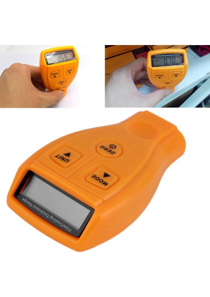 2x GM200 LCD Dijital Araba Boya Kaplama Kalınlığı Probu Test Cihazı Ölçer Ölçme Aracı (Yurt Dışından)