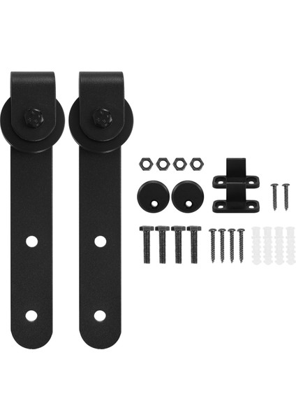Dolap Sürgülü Ahır Kapı Donanım Kiti Süper Mini Kayar Kapı Donanım Donanım Kiti Üst Montaj Askı Parça Dolap (Yurt Dışından) fiyatları