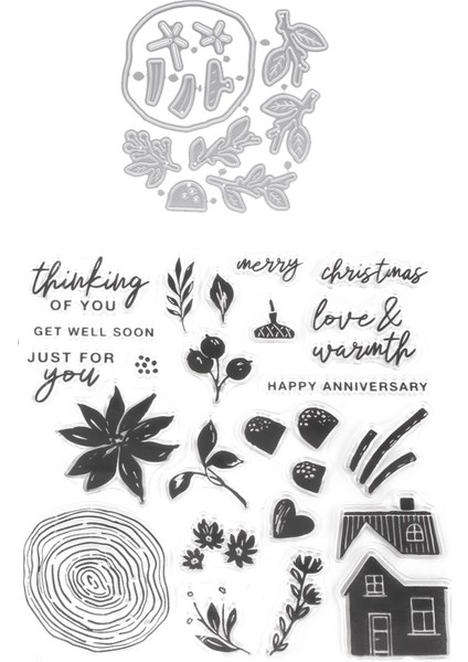 Kart Yapımı Için Pullar ve Ölür Dıy Scrapbooking Sanat El Sanatları Damgalama Pullar Sanat Malzemeleri Metal Kesme Ölür (5536) (Yurt Dışından) fiyatları