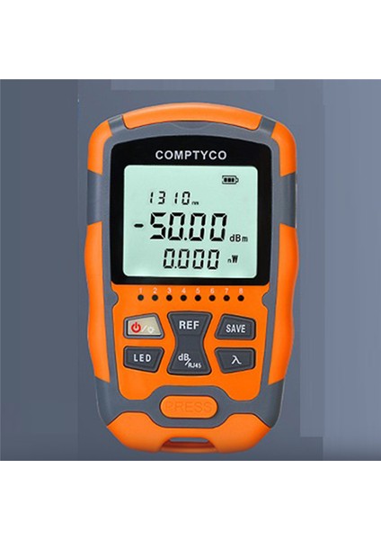 Comptyco Mini Optik Güç Ölçer Aua-M7 Opm Fiber Optik Kablo Test Cihazı -70DBM-+10DBM Sc/fc/st Evrensel Arayüz Konektörü (Yurt Dışından)