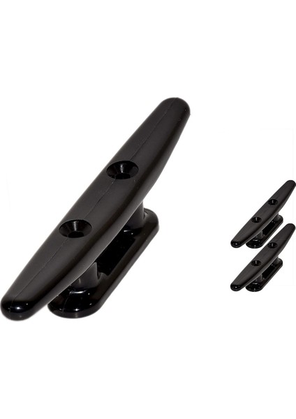 2 Paket Siyah Naylon Tekne Kelepçesi 6 Inç - Halat Kelepçesi, Kayık, Tekne Iskelesi Kelepçeleri - Denizcilik, Güverte, Denizcilik Dekoru Için Mükemmel (Yurt Dışından) fiyatları