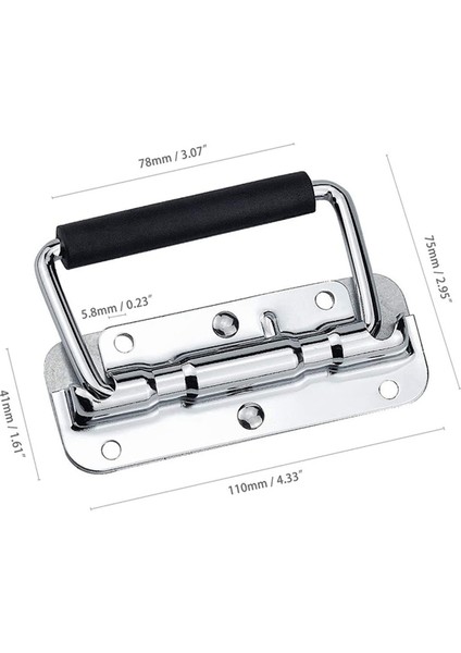 4 Adet 304 Paslanmaz Çelik Yay Kolu Prop Kutusu Aracı Alüminyum Kutu Kolu Etkinlik Kolu Katlanır Endüstriyel Kolu (Yurt Dışından) fiyatları