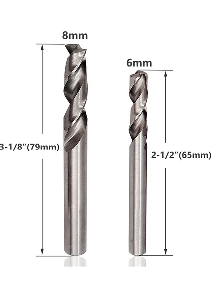 4 Adet Nokta Kaynak Matkap Ucu Seti Hss Co Kobalt Nokta Kaynaklı Kesici Ayrı Paneller Delik Kesme Uçları, 6mm 8mm (Yurt Dışından) indirimleri