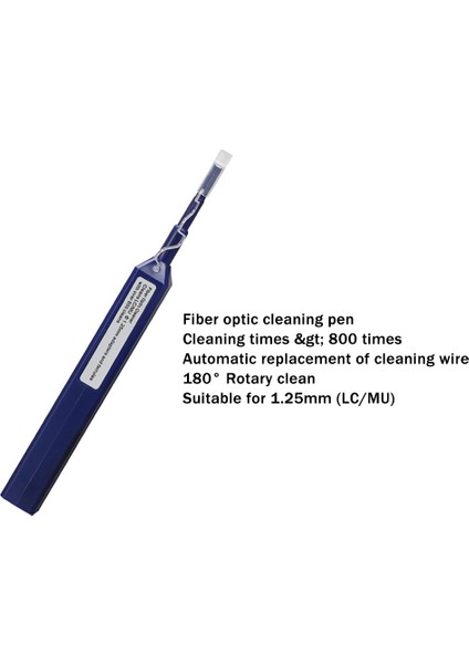 10 Adet Fiber Optik Temizleme Kiti Optik Fiber Temizleyici Aracı, St Lc Konnektörleri Için Fiber Temizleme Kaseti ile (Yurt Dışından) indirimleri