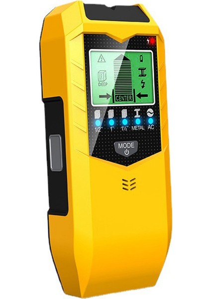 In 1 Elektrikli Çok Fonksiyonlu Saplama Dedektörü Ahşap Ac Tel Boru Metal Çiviler Için LCD Ekranlı Akıllı Saplama Sensörü (Yurt Dışından)