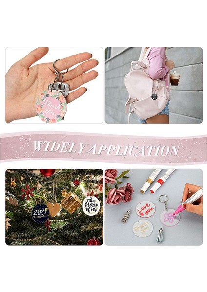 450 Adet Yuvarlak Akrilik Anahtarlık Boşlukları 2 Inç Şeffaf Akrilik Daireler Diskler Şeffaf Dıy Anahtarlık Zanaat Projesi Için (Yurt Dışından) indirimleri