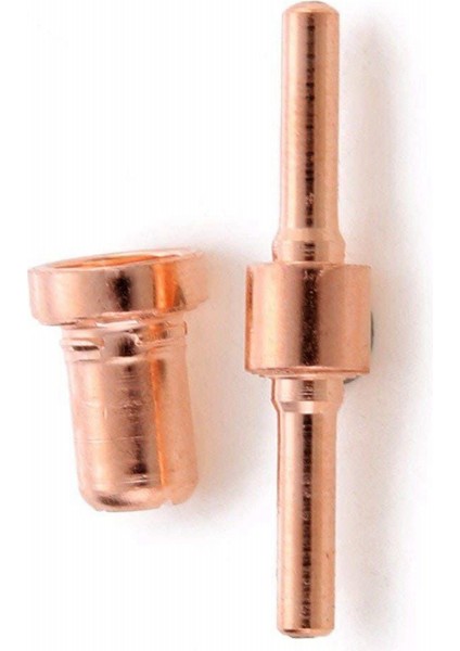 120 Adet Kırmızı Bakır Genişletilmiş Uzun Plazma Kesici Ucu Elektrotlar ve Nozullar Kiti Sarf Malzemesi PT31 LG40 40A (Yurt Dışından) indirimleri