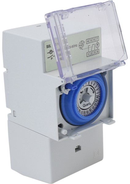 4x SUL181H Mekanik Zamanlayıcı 24 Saat Zaman Anahtarı Röle Elektrik Programlanabilir Zamanlayıcı 24 Saat Din Raylı Zamanlayıcı Anahtarı (Yurt Dışından) indirimleri