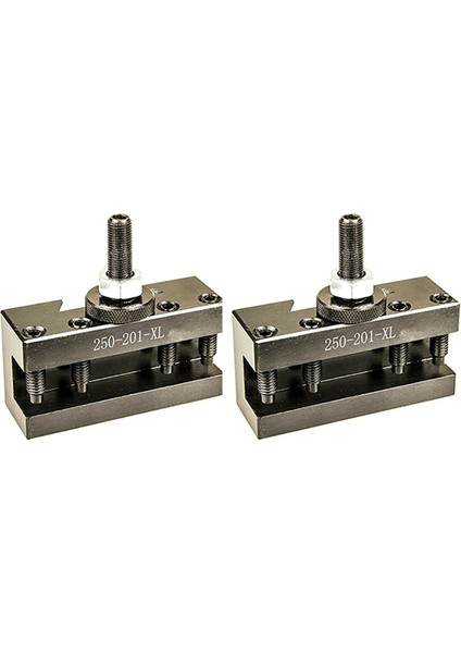 2x Post 1xl Ekstra Büyük (3/4 Inç) Hızlı Değişim Tornalama Torna Takım Tutucu Braketi (Yurt Dışından)