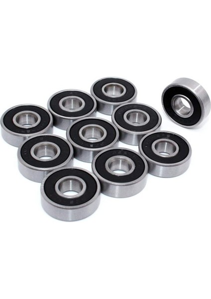 100 Adet 608-RS Kaykay Rulmanı, Rulman Gümüş Boyutu: 8X22X7MM (Yurt Dışından) indirimleri