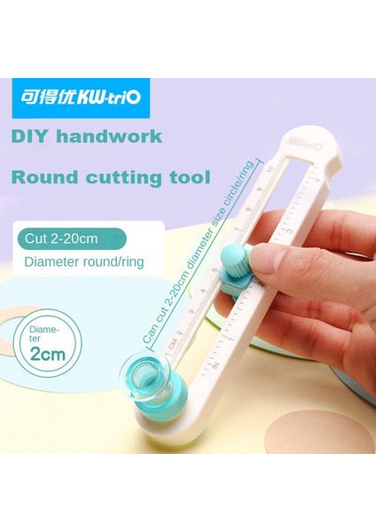 Kw-Trıo Ayarlanabilir Yuvarlak Kesme Bıçağı Patchwork Pusula Scrapbooking Kesiciler Dairesel Kağıt Scrapbooking Kartları Kesiciler (Yurt Dışından) fiyatları