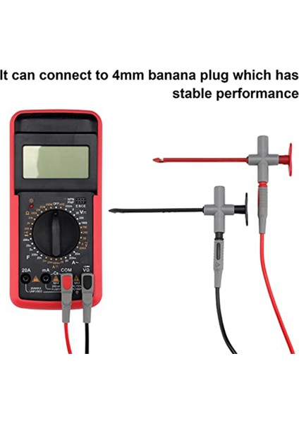 Adet Ters Delinme Probu Tel Delici Otomotiv Multimetre Test Klipleri Aracı Test Ucu Kiti P5010 (Yurt Dışından)