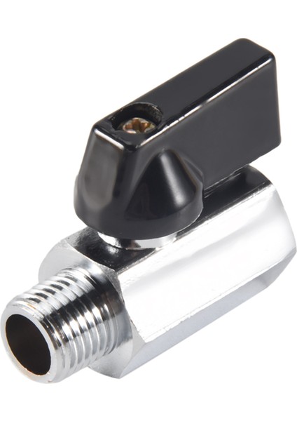 Krom Pirinç 1/4 Inç Bsp Küresel Vana Konuları Dokunun Erkek - Dişi Hava Kompresörü Hortumu (Yurt Dışından) fiyatları