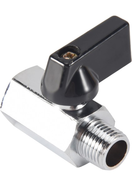 Krom Pirinç 1/4 Inç Bsp Küresel Vana Konuları Dokunun Erkek - Dişi Hava Kompresörü Hortumu (Yurt Dışından) modelleri