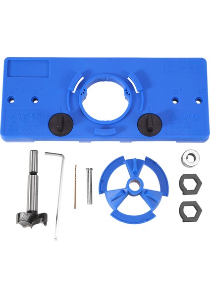 35MM Gizli Menteşe Delme Mastarı Menteşe Delik Testere Jig Delme Kılavuzu Bulucu Delik Açıcı Kapı Dolapları Ağaç Işleme Diy Araç Seti,многоцелевой Пакет (Yurt Dışından)