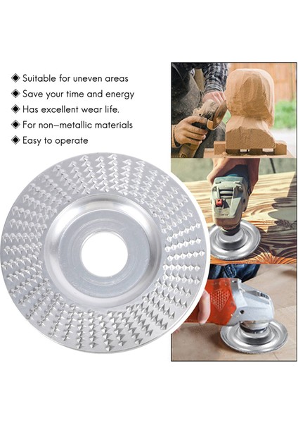 3 Adet 22MM Delik Ahşap Oyma Diski Açı Taşlama Tekerlek Döner Disk Aşındırıcı Zımpara Oyma Aracı Açı Öğütücü Için (Yurt Dışından)