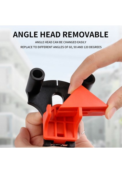 16PC Ağaç Işleme Açılı Kelepçe Yardımcı Sabitleme Aracı Ağaç Işleme Klipsi Ev Yükleyici 60° 90°120° Çok Açılı Alet,многоцелевой Пакет (Yurt Dışından)