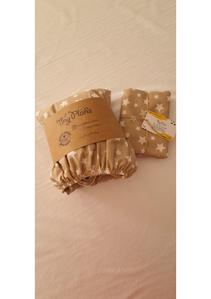 Lastikli Bebek Çarşaf - Yastık Kılıfı Takımı modelleri