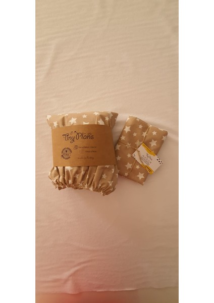 Lastikli Bebek Çarşaf - Yastık Kılıfı Takımı fırsatları