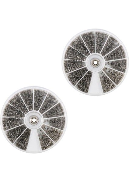 2000 Adet Paslanmaz Çelik Vida Seti Makine Vidaları Pc Gözlük Cep Telefonu Için Çeşitler (Yurt Dışından)